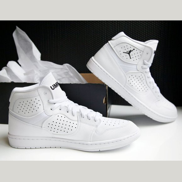 Nike Air Jordan Access Men\'s Shoes White/White AR3762-100 Size 12 main image 9